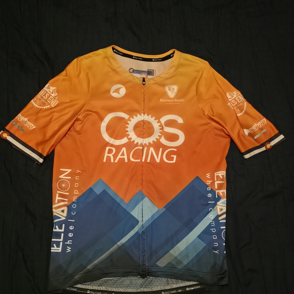 Pactimo Custom Summit Aero Cycling Jersey 2023 COS Racing (Large)